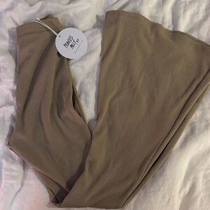 Princess Polly Tan woman’s flare pants